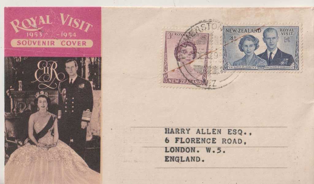NEW ZEALAND EIIR 1954 Royal Visit
