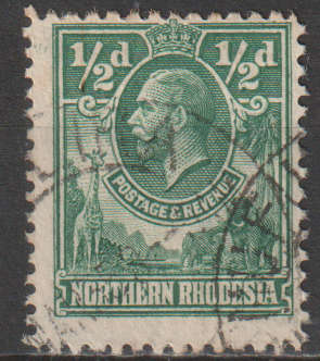 NORTHERN RHODESIA 1925 King George V ULH SACC 1