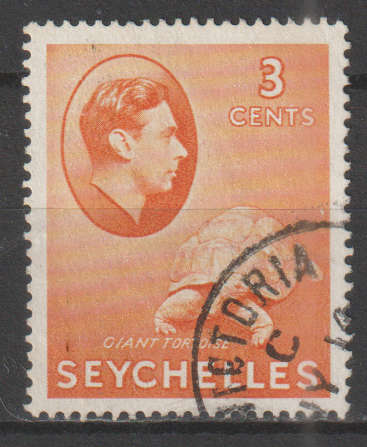 SEYCHELLES   1938 -1941 Local Motives - Aldabra Giant Tortoise UNH SG 136AB