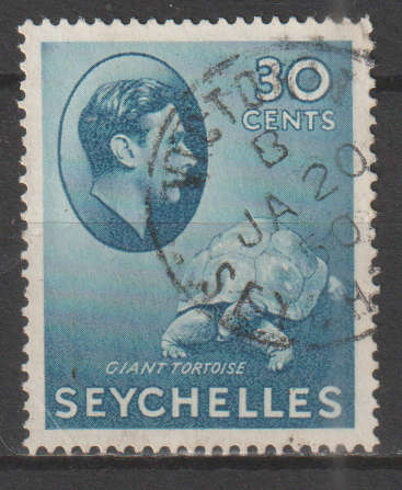 SEYCHELLES   1938 -1941 Local Motives - Aldabra Giant Tortoise UNH SG 142AB
