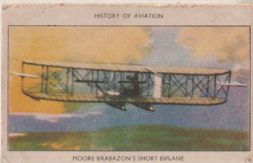CIGARETTE CARD HISTORY OF AVIATION #1