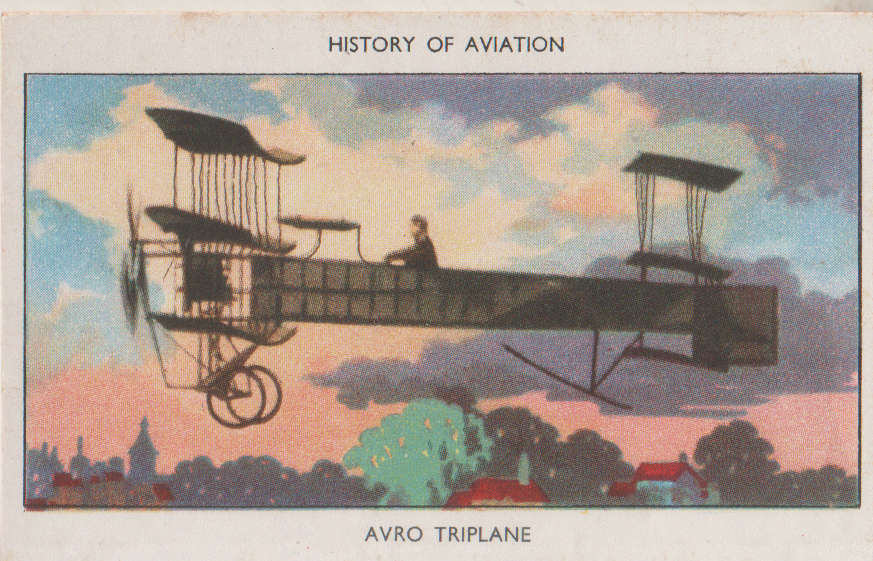 CIGARETTE CARD HISTORY OF AVIATION #2