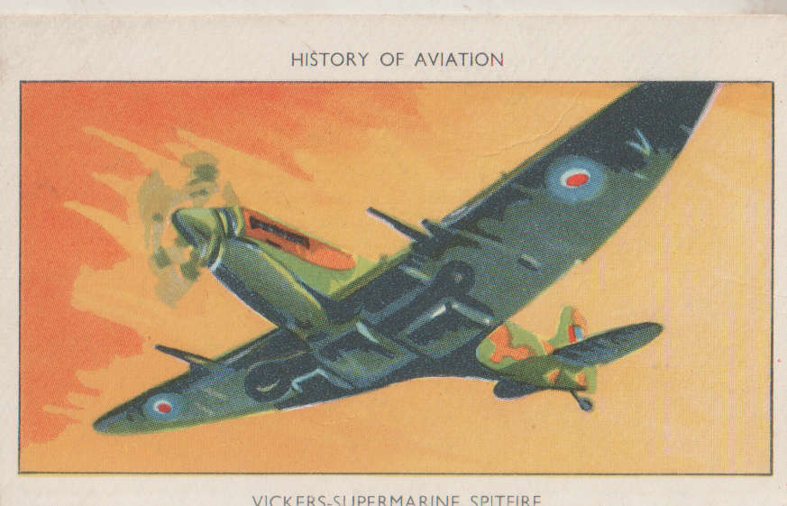 CIGARETTE CARD HISTORY OF AVIATION #30