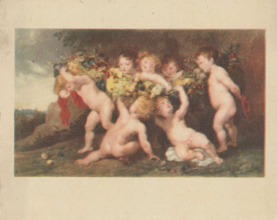 CIGARETTE CARD FAMOUS WORKS OF ART #32