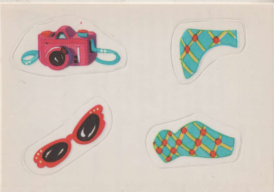 PANINI BARBIE STYLE COLLECTABLE STICKER #S7