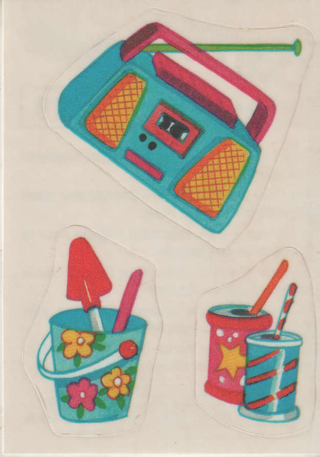 PANINI BARBIE STYLE COLLECTABLE STICKER #S9