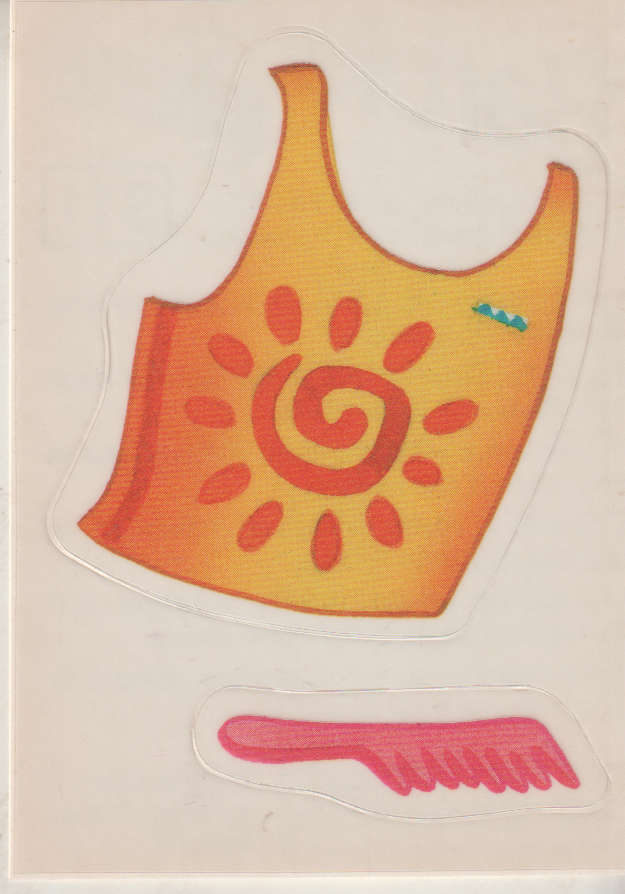 PANINI BARBIE STYLE COLLECTABLE STICKER #S11