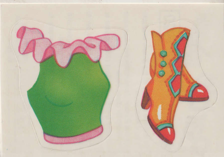 PANINI BARBIE STYLE COLLECTABLE STICKER #S20