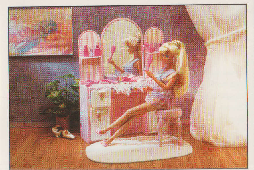 PANINI BARBIE STYLE COLLECTABLE STICKER #106