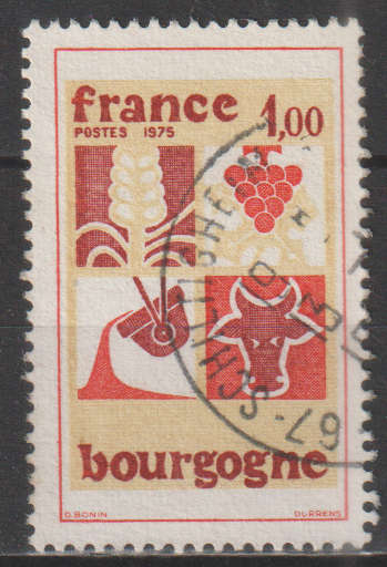 FRANCE 1975 Regions of France, Bourgogne ULH SG 2087