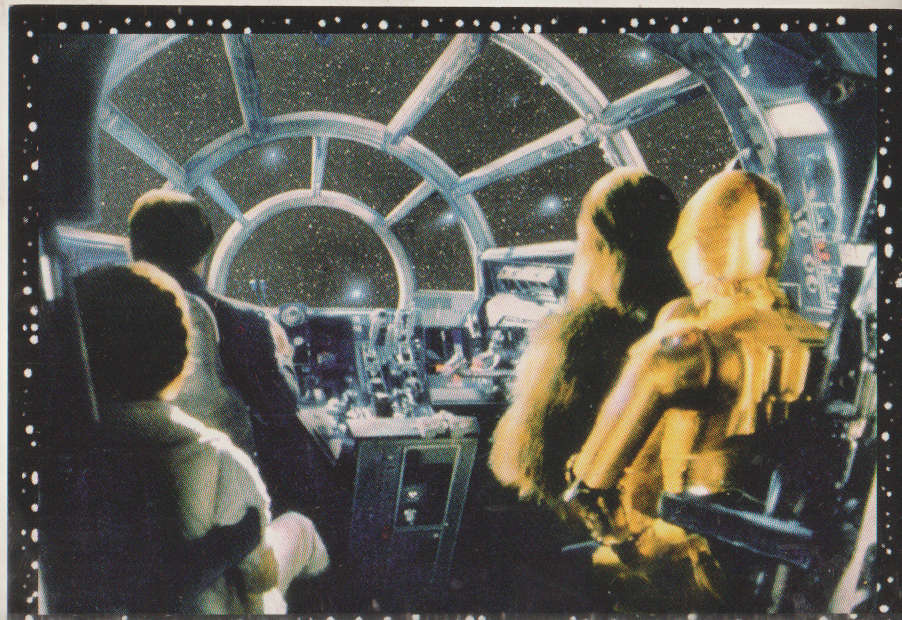 PANINI STAR WARS COLLECTABLE STICKER #78