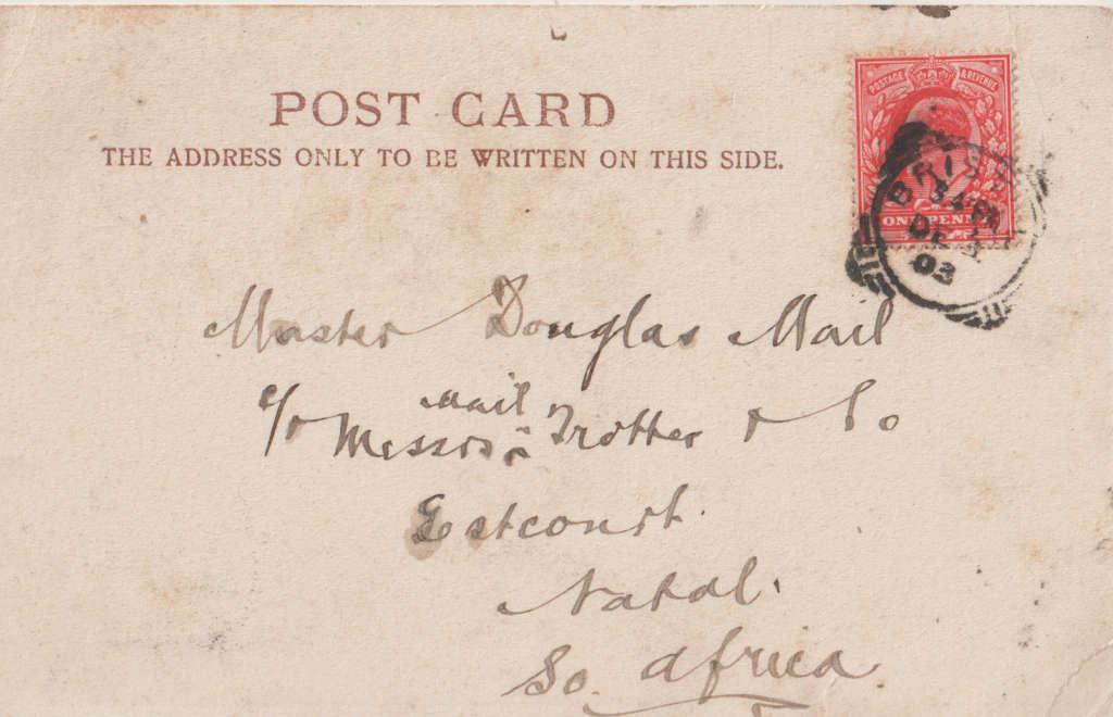 USED POST CARD 1903