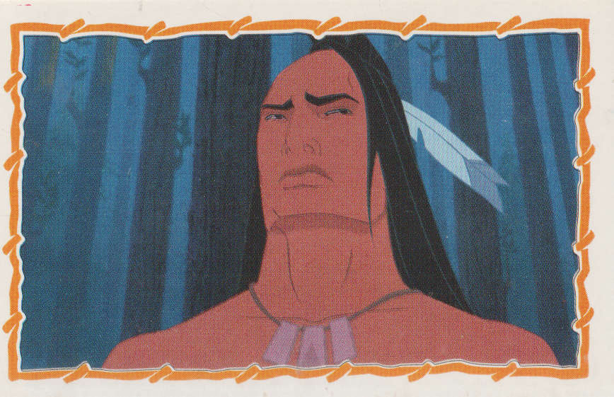 PANINI POCAHONTAS COLLECTABLE STICKERS #26