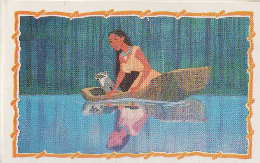 PANINI POCAHONTAS COLLECTABLE STICKERS #39