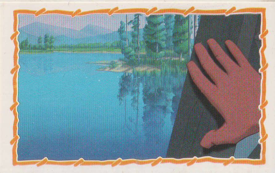 PANINI POCAHONTAS COLLECTABLE STICKERS #49