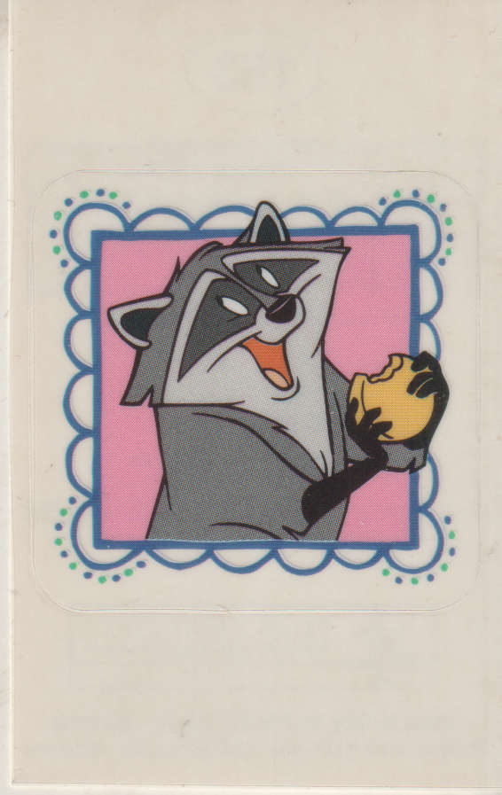 PANINI POCAHONTAS COLLECTABLE STICKERS #153