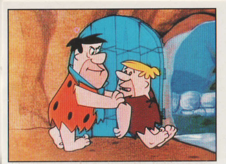 PANINI FLINTSTONES COLLECTABLE STICKER #162