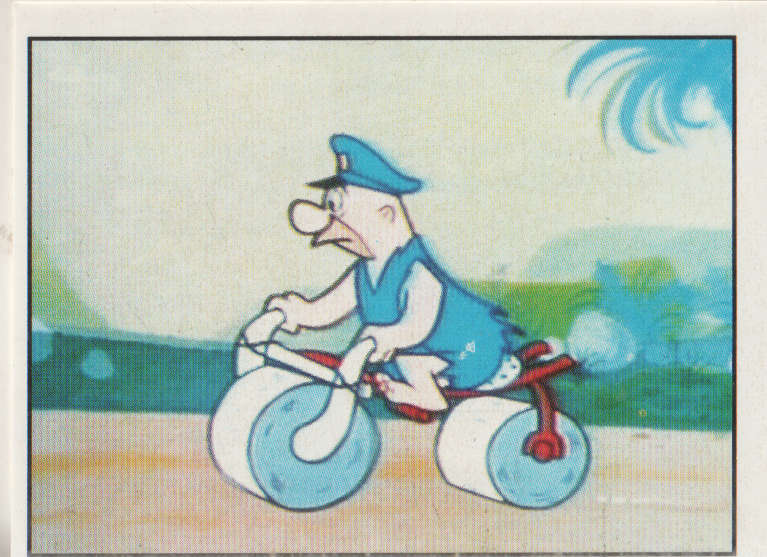 PANINI FLINTSTONES COLLECTABLE STICKER #187