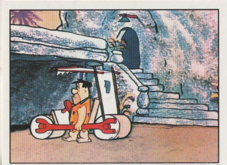 PANINI FLINTSTONES COLLECTABLE STICKER #188