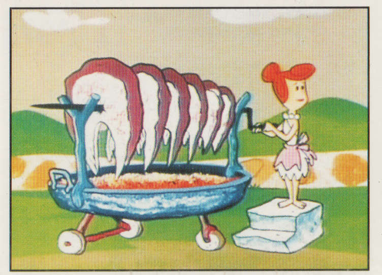 PANINI FLINTSTONES COLLECTABLE STICKER #197