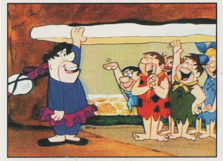 PANINI FLINTSTONES COLLECTABLE STICKER #220