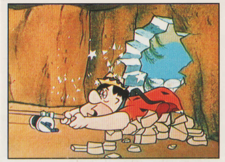 PANINI FLINTSTONES COLLECTABLE STICKER #231