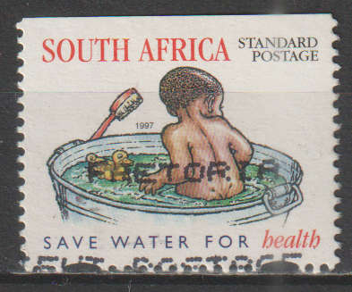 RSA 1997 National Water Conservation - Imperforated on 1 or 2 Sides and with or without Safety PeUNH