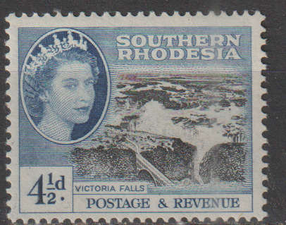 SOUTHERN RHODESIA 1953 Queen Elizabeth II MM SACC 85