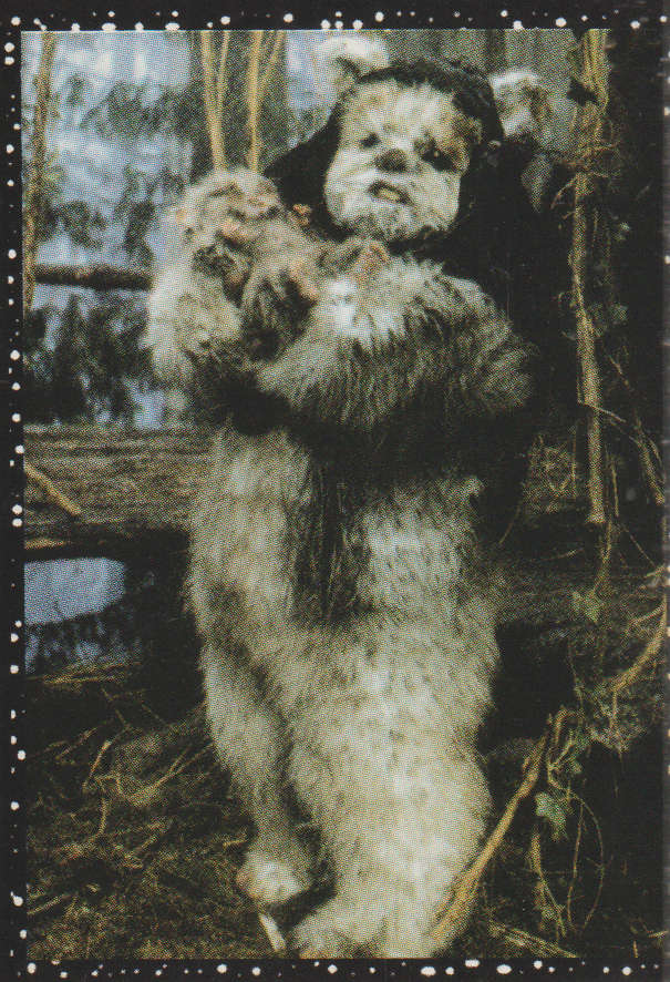 PANINI STAR WARS COLLECTABLE STICKER #F