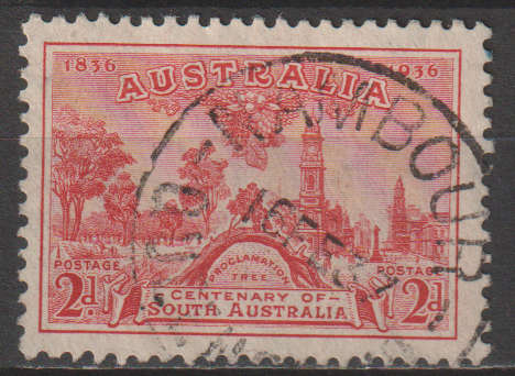 AUSTRALIA 1936 The 100th Anniversary of South Australia ULH SG 161
