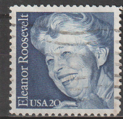 USA 1984 Eleanor Roosevelt ULH SG 2101