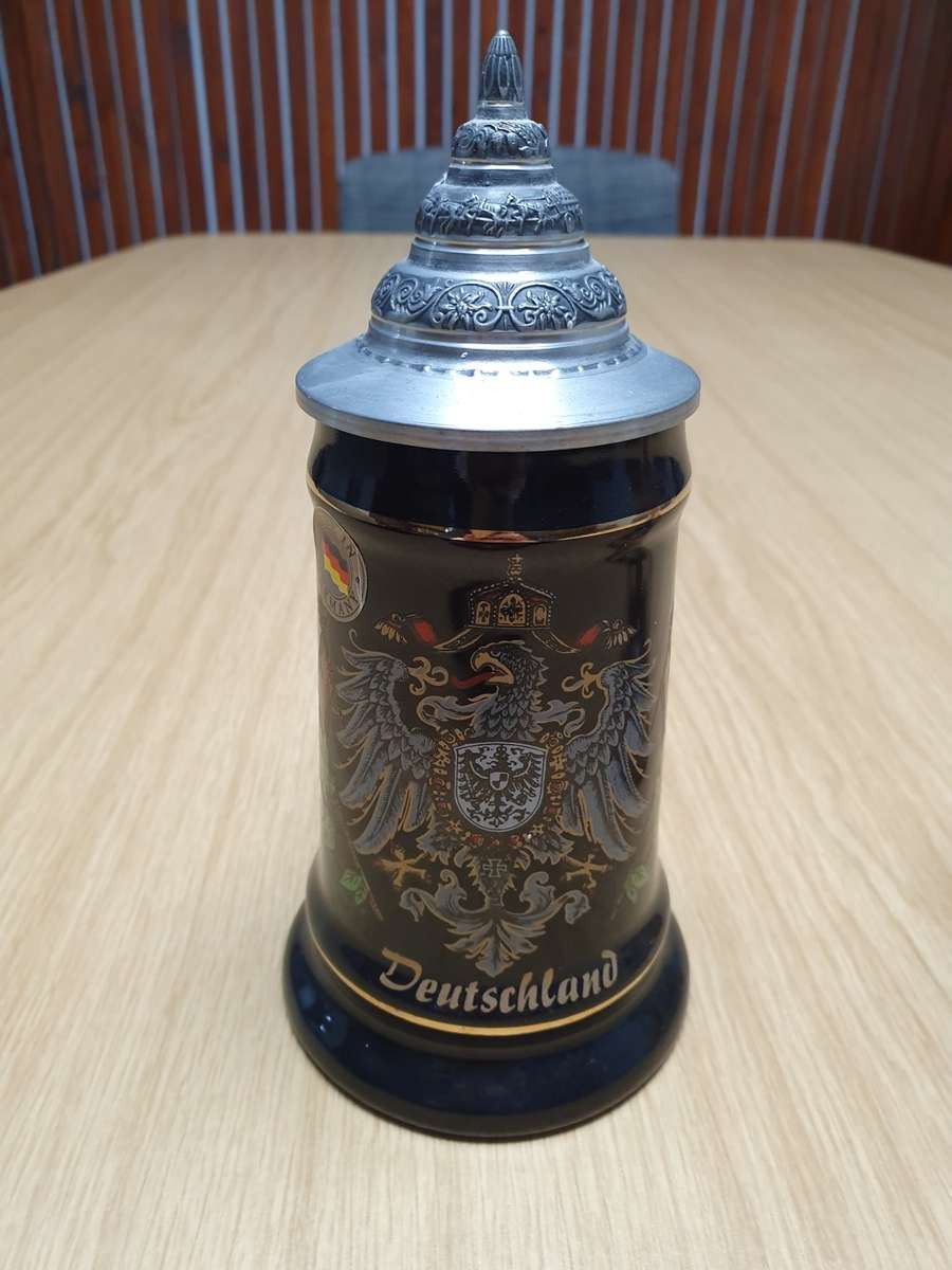 Beer Stein & drinking ball glass