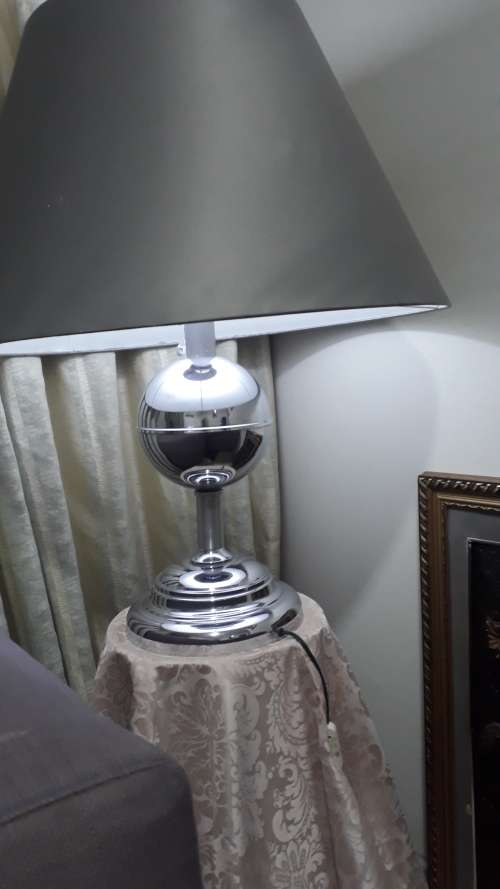 metal chrome  lamp
