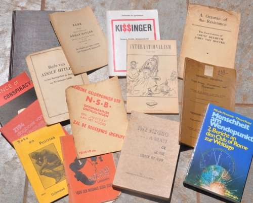 R1 Auction - No reserve NON-CONFORMIST LOT on FREEMASONRY RACISM DECADENCY et al your bid for all