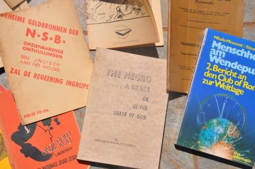 R1 Auction - No reserve NON-CONFORMIST LOT on FREEMASONRY RACISM DECADENCY et al your bid for all