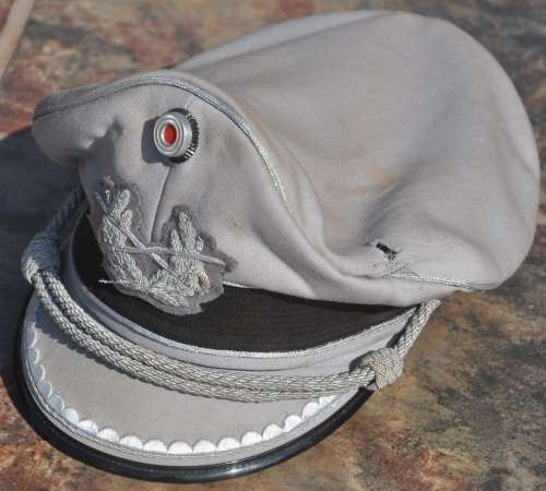 GERMAN VINTAGE MILITARY CAP FROM AN INFANTRY OFFICER