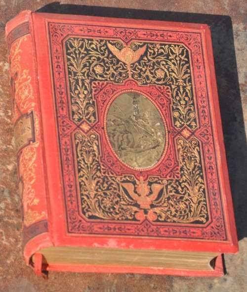 VINTAGE BIBLIOGRAPHICAL COLLECTIBLE IN GERMAN (1887) - IN TOP CONDITION