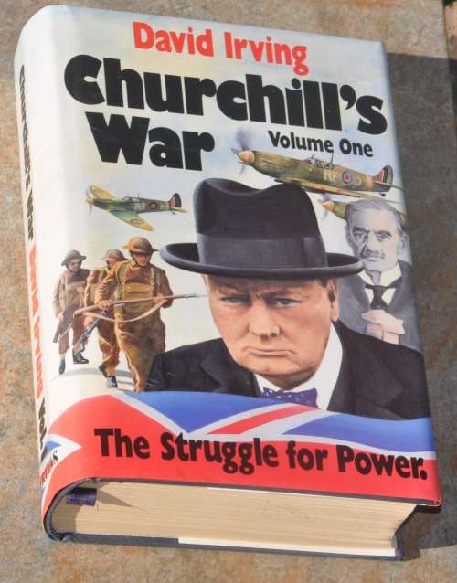CHURCHILL'S WAR David Irving - militaria collectible in stunning condition - original dust jacket