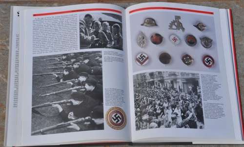 NAZI REGALIA large format richly illustrated hard cover reference book BRILLIANT WWII COLLECTIBLES