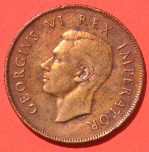 1 Penny 1942 Union of South Africa  - SUPERB NUMISMATIC COLLECTIBLE
