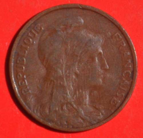 FRANCE 5 Centimes 1916 - numismatic collectible @ R1 Auction / No Reserve
