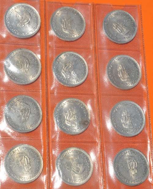 12x 5 SHILLINGS 1952 CROWN available - aUNC (MS) - TOP INVESTMENT - SUPERB NUMISMATIC COLLECTIBLES
