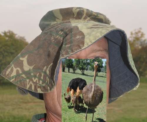 Original RHODESIAN BUSH HAT - rare military Rhodesiana