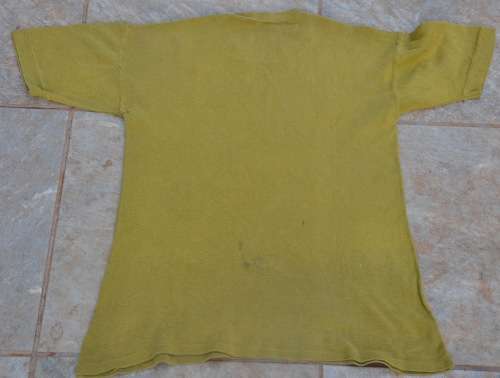 Original RHODESIAN ARMY COMMEMORATIVE T-SHIRT The Rhodesians have been - rare military Rhodesiana