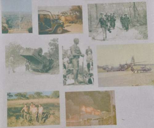 RHODESIAN ARMY COMMEMORATIVE FRAME WITH FACSIMILE PHOTOS - rare military Rhodesiana PICK UP POSSIBLE