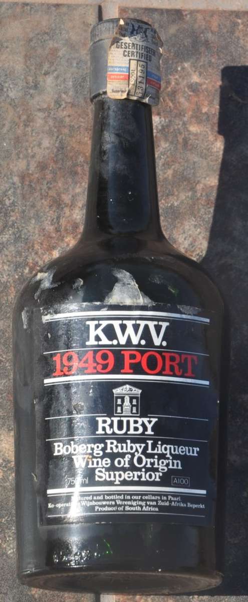 Superior KWV 1949 RUBY PORT - ALMOST IMPOSSIBLE TO GET - PICK UP POSSIBLE