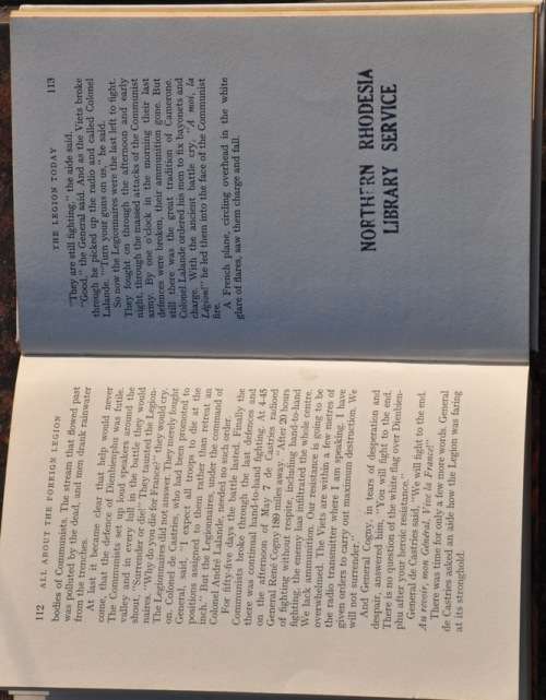 ALL ABOUT THE FOREIGN LEGION - scarce MILITARIA collectible in very fine condition