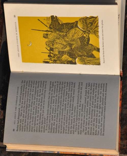 ALL ABOUT THE FOREIGN LEGION - scarce MILITARIA collectible in very fine condition