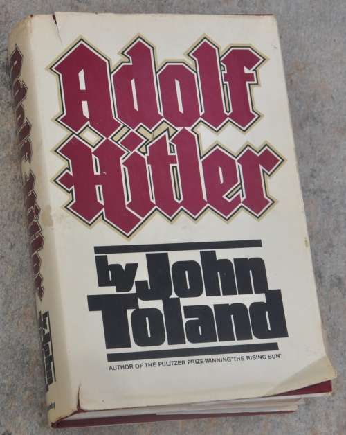 ADOLF HITLER by John Toland - huge biography - BRILLIANT WWII COLLECTIBLE