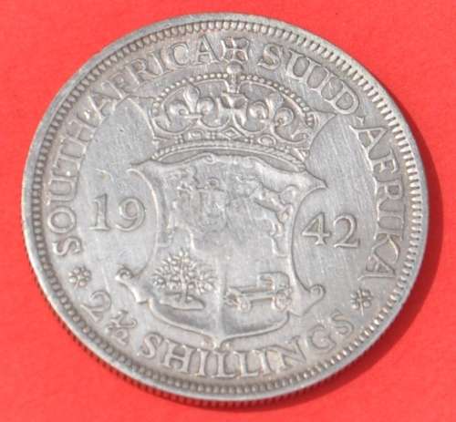 2/6 SHILLINGS 1942 HALF CROWN - condition! - TOP INVESTMENT - SUPERB NUMISMATIC COLLECTIBLE